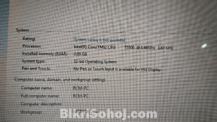Aser aspire 4710 used Laptop